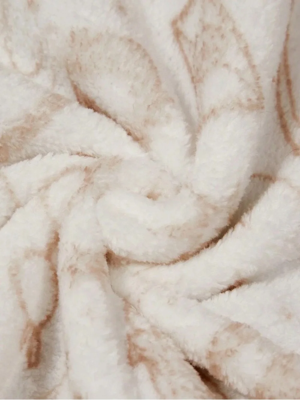White Hooded Bath Wrap with Gold Emblem
